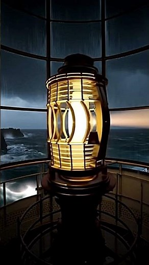 Hypnotic Lighthouse Beacon Endless Loop