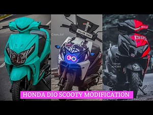 Honda Dio Scooty Modified | Best Dio Scooty Modification