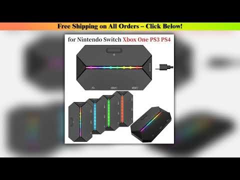 G6L Gaming Keyboard Mouse Converter Portable Wired Mobile Controller Adapter for Nintendo Switch fo