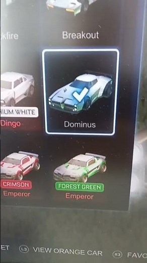 Clean dominus designs #rocketleague #shorts #dominus