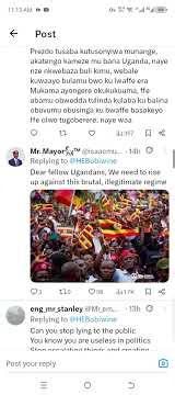 Former President Botswana, Ian Khama Condemns Sham Election in Uganda