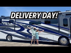RV Delivery Day! Picking Up Our BRAND NEW Holiday Rambler Diesel Pusher