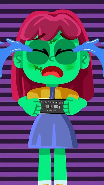 Five Little Zombies 🧟‍♂️✨ | Silly Song for Kids | Comy Zomy #shorts