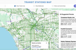 Transit Stations Map