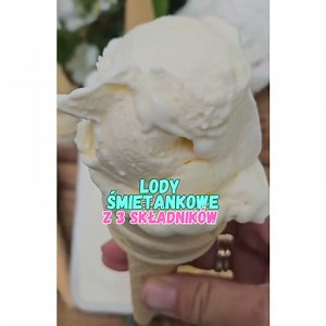 Domowe lody śmietakowe😍 Przepis 👇 🔥🔥Zapisz rolkę na później by jej nie zgubić. Potrzebujesz: 300 ml śmietanki 30% /36% 80 g mleka skondensowanego 15 g cukru pudru ✅️🔥🔥Ps. Jeżeli chcesz więcej takich pysznych przepisów koniecznie zaobserwuj mój profil🚀🚀🚀 Ściskam Was mocno Sylka #zesmakiemnaty #zesmakiemjedzone #warsztatyzesmakiem #lody #icecream #mango #blw #dladzieci #lodysmietankowe #zesmakiempieczone | ZesmakiemnaTy Sylwia Zając