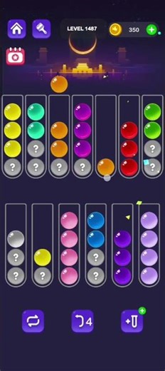 Ball Sort Master Level 1487