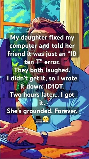 Dad’s Epic Tech Fail 🤯 | Funniest Computer Joke Ever