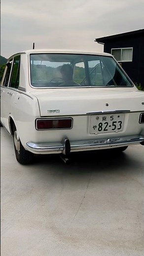 ダットサン 初代サニー（B10型）エンジン始動 sunny