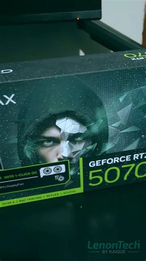 Panda PC com RTX 5070 Galax #pcgamer #nvidia #assistencia #intel #gta #rockstar