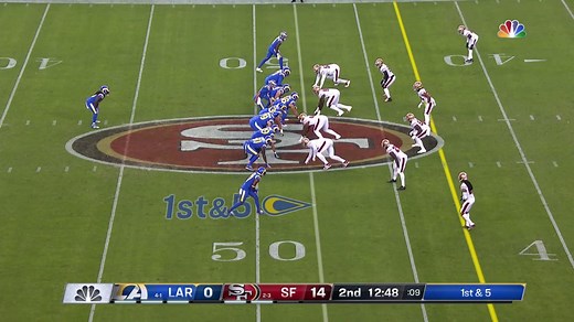 Darrell Henderson slices through 49ers' D for 18 yards