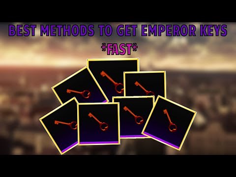 BEST WAYS TO GET EMPEROR KEYS *FAST* ! │Roblox AoT:R