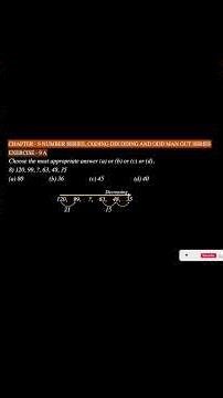 CA Foundation Maths | QA | Chapter 9: Number Series, Coding-Decoding & Odd One Out (Question - 8)