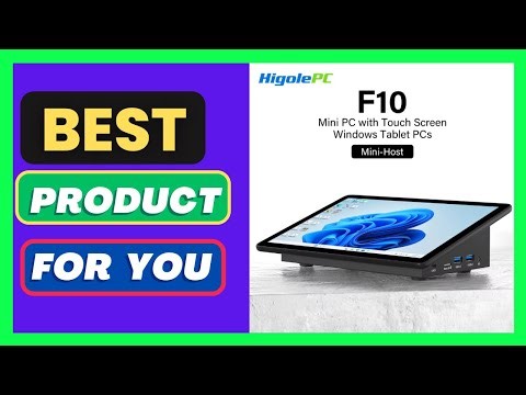 Higole F10 10.1'' Fanless Mini PC Intel N5095 Windows 1
