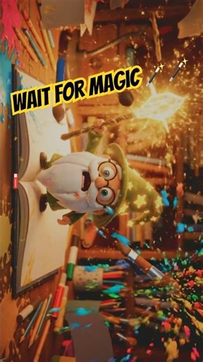 “My Wizard Sketch Just Did REAL MAGIC! ✏️✨” #shorts #magic #trending #diy #craft