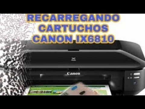 Impressora Canon Ix6810 Cartucho Recarregável