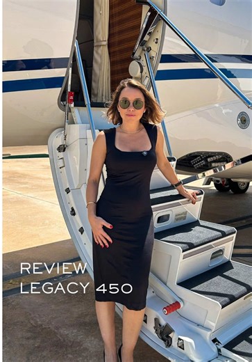 Review of Legacy 450 Private Jet Performance