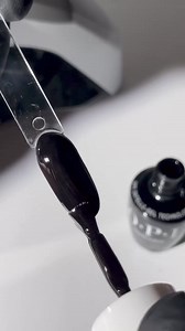 The perfect black shade doesn’t exi— Our best-selling jet black is now better than ever in a new GelColor formula. 🖤 💅 @ellzabethm swatches Black Onyx | OPI