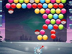 Xmas Bubble Frenzy - Play Now on Y8.com