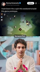 Developer uses SuperGrok and Cursor to create game prototype in minutes | Varun Mayya posted on the topic | LinkedIn