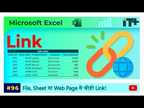 How to Insert Hyperlink in Excel | Create Clickable Links Easily