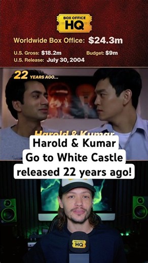 22 years ago ‘Harold & Kumar Go to White Castle’ was released!