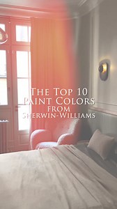 217K views · 675 reactions | Here are the top 10 paint colors from Sherwin-Williams. #interiordesigntrends #sherwinwilliamspaintcolors #sherwinwilliams #paintcolors #paintideas #homerenovations #homeinspiration #luxuryinteriordesign #homedecorgoals #interiordesigninspo | Loren Kreiss | Facebook
