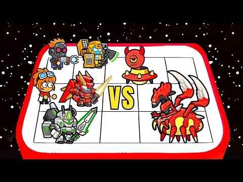 MERGE ROBOT MECH GAME - Merge Monster Evolution, Strategy Gameplay