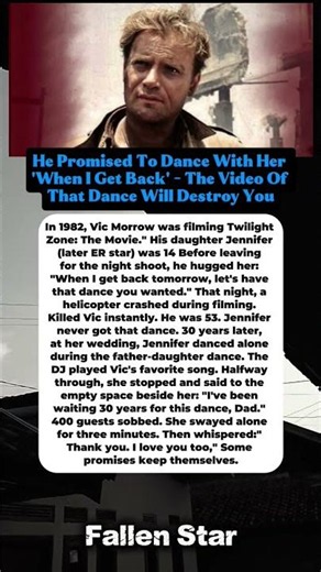 He Promised To Dance With Her 'When I Get Back' -The Video Of That Dance Will Destroy You.Vic Morrow