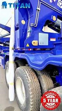 20 Ft 40 Ft Shipping Container Side Loader Lifter Trailer