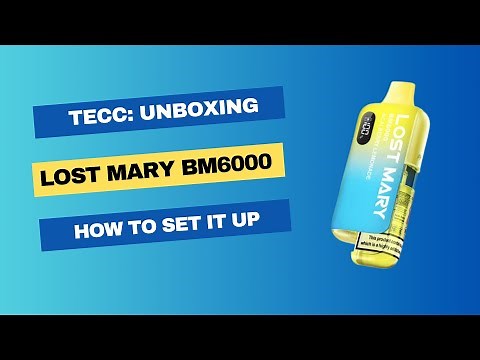 Lost Mary BM6000 Setup Guide For Beginners!