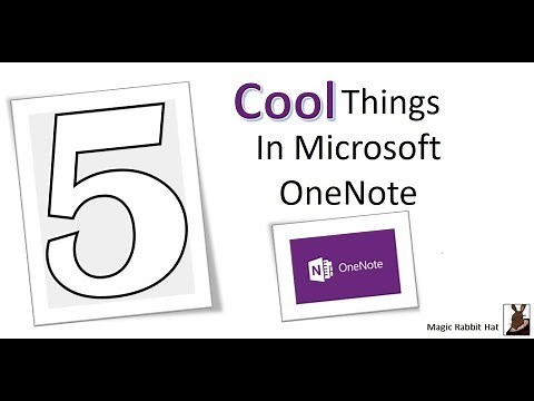 5 Cool Things In Microsoft OneNote