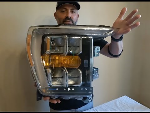 2021+ F150 LED DRL Outage Issue, Headlight Disassembly, Part 4
