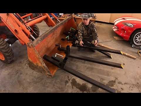 tractor bucket pallet forks
