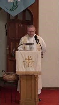 Bible reading, Acts 2:14a & 36-41, April 19, 2026, with Rev. Daniel Warner, Immanuel Lutheran Church