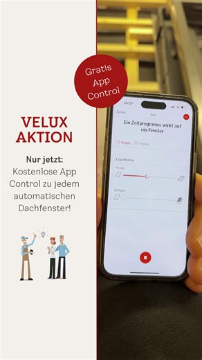 VELUX Aktion ❗ Wir schenken euren Kunden eine App Control! 🎉 Wie das Ganze funktioniert, erklärt euch Ralf im Video - falls danach noch Fragen offen sind, dann (Zitat Ralf) "haut sie in die Kommentare!" 😎 | VELUX Pro