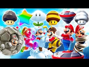Super Mario Galaxy 2 - All Power-Ups