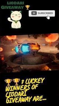 [War Robots] LIODARI GIVEAWAY WINNERS #wrwinliodari #warrobots #andy_waddi_wr #giveaway #gaming