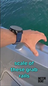 'You could pretty much fit your leg in there!' #boatinglifestyle #boating #boatlife #boattour #boat