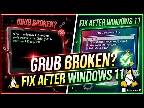 Fix GNU GRUB Minimal Bash-like Line Editing Error (Uninstall Ubuntu)