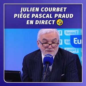 19K views · 162 reactions | Julien Courbet piège Pascal Praud en direct dans Pascal Praud et vous 藍 | Europe 1 | Facebook
