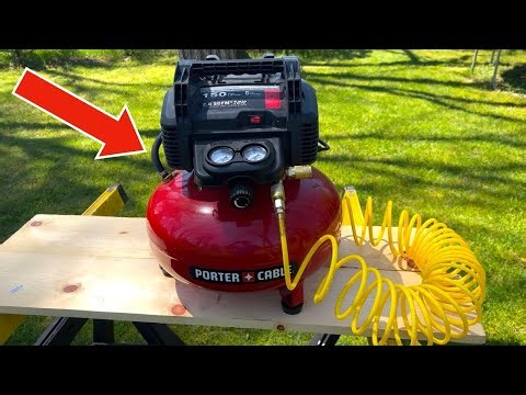 Porter-Cable C2002 – 6-Gallon Pancake Air Compressor for Home, DIY & Pneumatic Tools