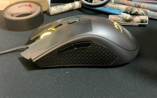 hyperx pulsefire fps pro，jc，dbc，dc，cps测试，这个鼠标真的牛