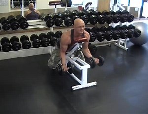 Prone Incline Dumbbell Curl