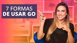 No Inglês, uma mesma palavra combinada com outras palavrinhas pode significar várias coisas diferentes. 🤔 Por exemplo, o verbo “GO” (sozinho) em inglês é o mesmo que “IR”. Mas, se ele aparece junto com uma preposição ou advérbio, tem uma conotação COMPLETAMENTE diferente. 🤔 Olha só: Go on, go away, go back, go by… Tantos phrasal verbs que dá até pra confundir. 🤯 E esses verbos aparecem muuuito em filmes e séries, justamente porque fazem parte no dia a dia dos nativos. Sério, eles usam demais.