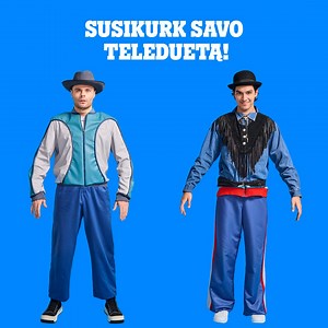 65K views · 100 reactions | #KONKURSAS  Iš skirtingų detalių – visai kaip LEGO žmogeliukus – susikurk savo Teleduetą!  Stabdyk video, kelk savo Teledueto versijos „skrynšotą“ į komentarus ir dalyvauk KONKURSE.  TELE2 prizai patys neišsidovanos! Nugalėtoją skelbsime jau netrukus. | Tele2 Lietuva | Facebook