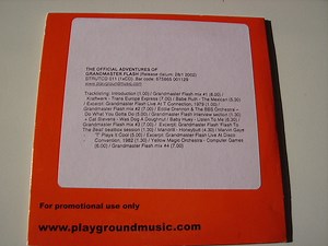 Grandmaster Flash – The Official Adventures Of Grandmaster Flash (2002, CDr)