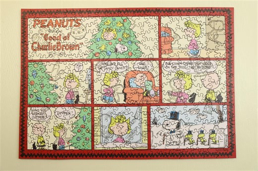 Snoopy Peanuts Series Wooden Puzzle 300pcs, Comic Strip Art, Holiday Wall Decor, Gift for Snoopy Lovers & Kids - Etsy