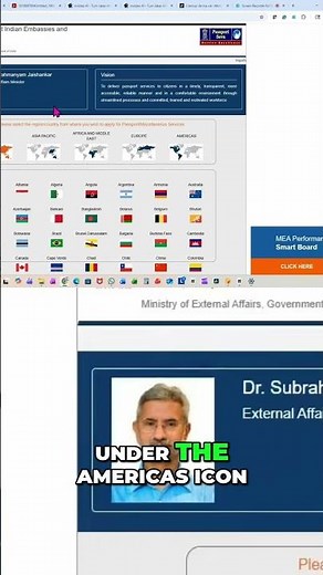 Renew Indian Passport Online: Easy VFS Global Guide #shorts