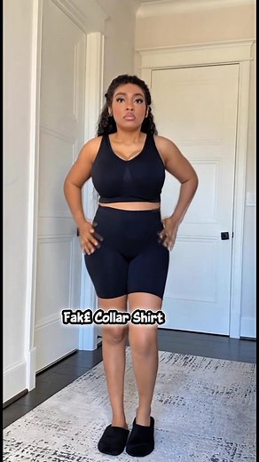 Styling a fake collars Shirt to work 💯✅ Credit: Tangu's Space #fashion | Treasure Igwe Eme