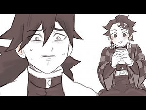 Tanjiro Scares Giyu Funny Demon Slayer Funny COMIC DUB - Wholesome Kimetsu No Yaiba Comic Dubs